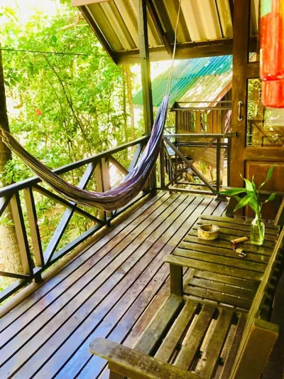 Habitación Doble con balcón — Bambu Huts